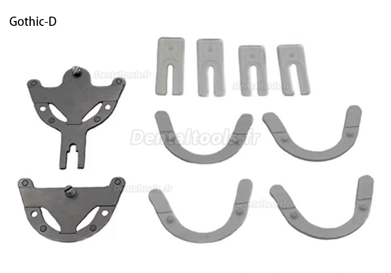 Gothic-D/A Kit de tra&ccedil;age gothique dentaire pour enregistrement oral